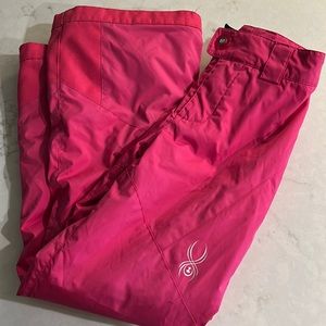 Girls Spyder ski pants size 10